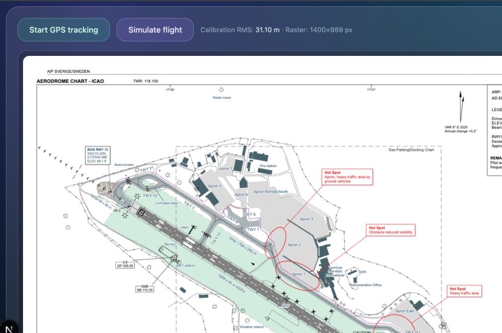 MechaPort georeferenced airport maps v2