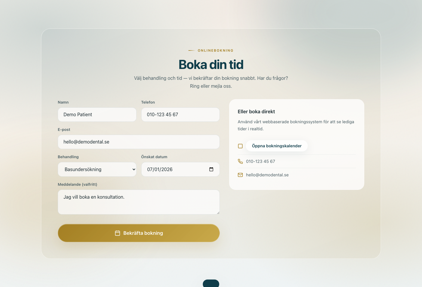 Dental booking desktop 02