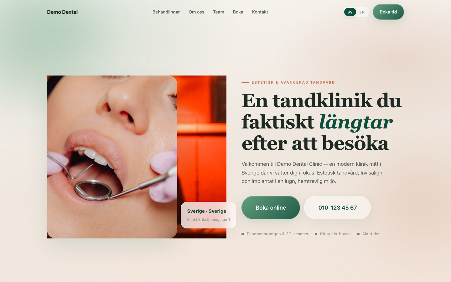 Dental website desktop 08
